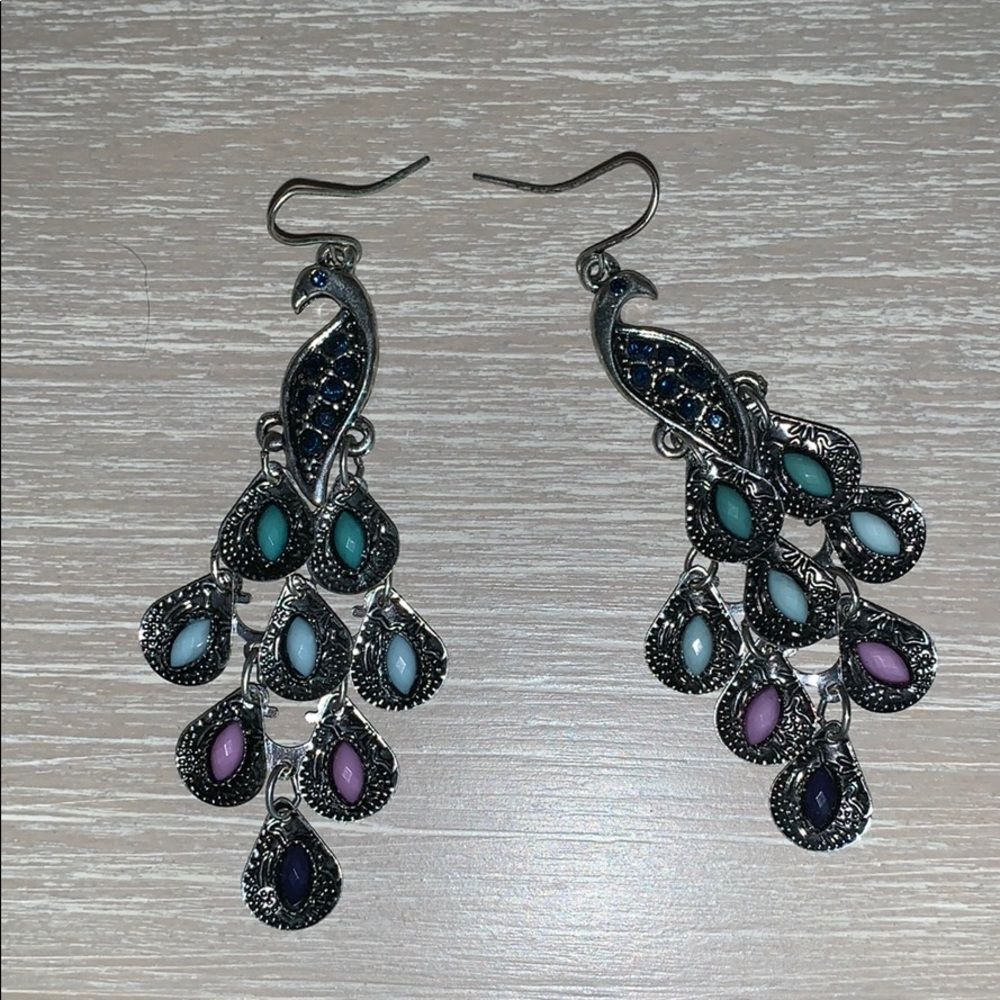 Cute Peacock Earrings